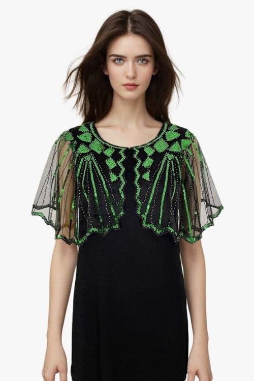 Retro Vest, Versatile Thin Sequined Party Dress