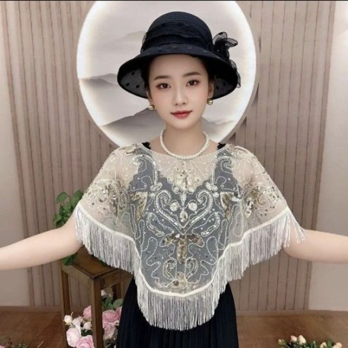 Evening Dress with Beaded